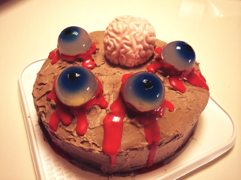 中西怪奇菓子工房 脳みそ目玉ケーキ オーダーいただきました ー お友達への誕生日ケーキだそうです Http T Co 5zx9b8ab0t 中西怪奇菓子工房 脳みそ目玉ケーキ オーダーいただきました ー お友達への誕生日ケーキだそうです Http T Co 5zx9b8ab0t
