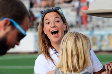 reidjsphoto's tweet image. #gameday @MollyK10 and @IndyEleven staff enjoying things going smoothly #funatmosphere