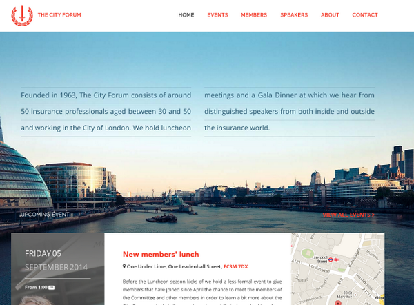 We just launched cityforum.org.uk! Stay tuned for case the study #silverstripe #thecityforum #newsite