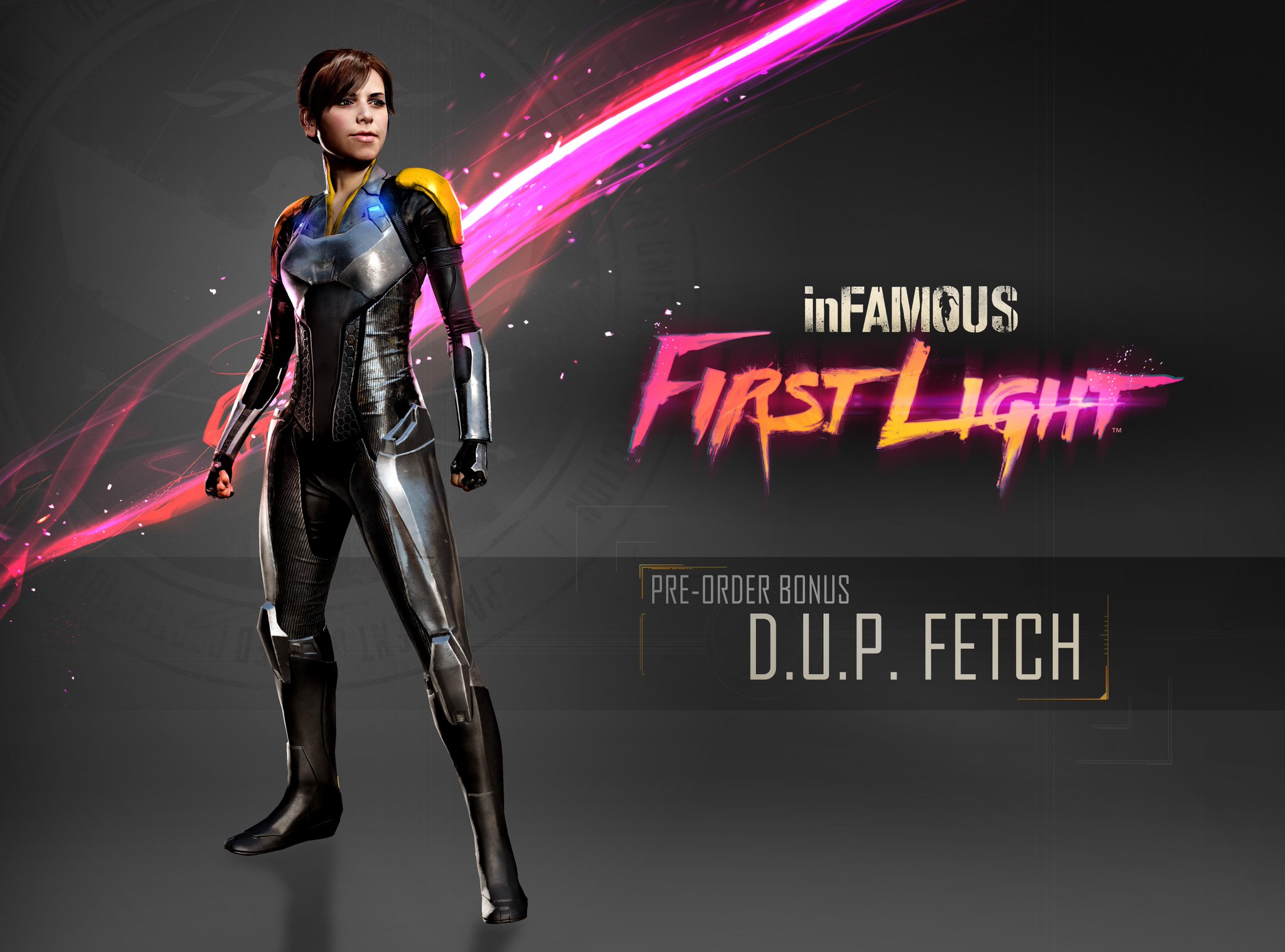 Korrespondent Bortset Kollegium PlayStation Europe on Twitter: "This is so Fetch. Check out the D.U.P Fetch  pre-order bonus for inFAMOUS First Light &gt; http://t.co/99cD83459b  http://t.co/g8XFdhdXV4" / Twitter