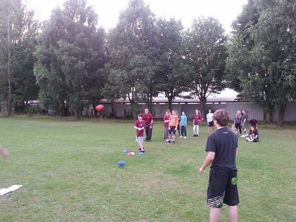 25 Platoon Boston .... Work Hard - Play Hard - on the last night before Annual Camp at Ripon