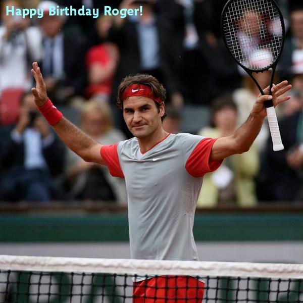Roland Garros Happy Birthday To Rogerfederer Our 09 Champion Roger Federer A 33 Ans Aujourd Hui Joyeux Anniversaire Http T Co 8lh4nidx8c