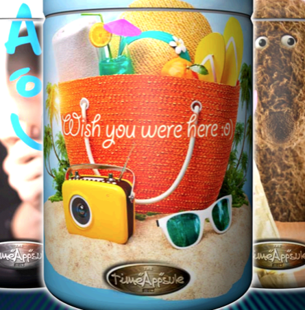 TimeAppsule's tweet image. Forget postcards, send your holiday greetings in a TimeAppsule instead. They're FREE!