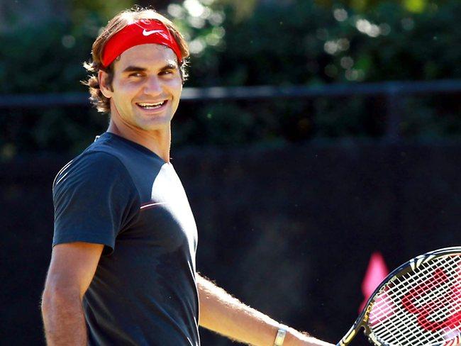 My dad Everyones favourite tennis player is thirty three today - Happy Birthday to Roger Federer 