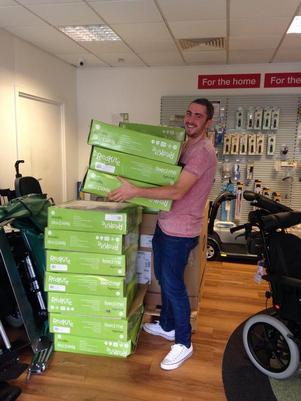 Our <a href="/SimplyhealthUK/">Simplyhealth</a> delivery for <a href="/WoodSt_Mission/">Wood Street Mission</a> has started to arrive!!