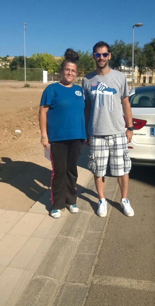 esmeherrera89's tweet photo. Currando y me llevo una sorpresa encontrandome a @josemcalderon8 !!muy simpático!! http://t.co/1K94g1aCVE