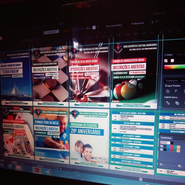 IdeartDesign's tweet image. Preparing the 28th anniversary program for U.D.C.Banheirense Follow: @IdeartDesign #design #designprogram #marketing