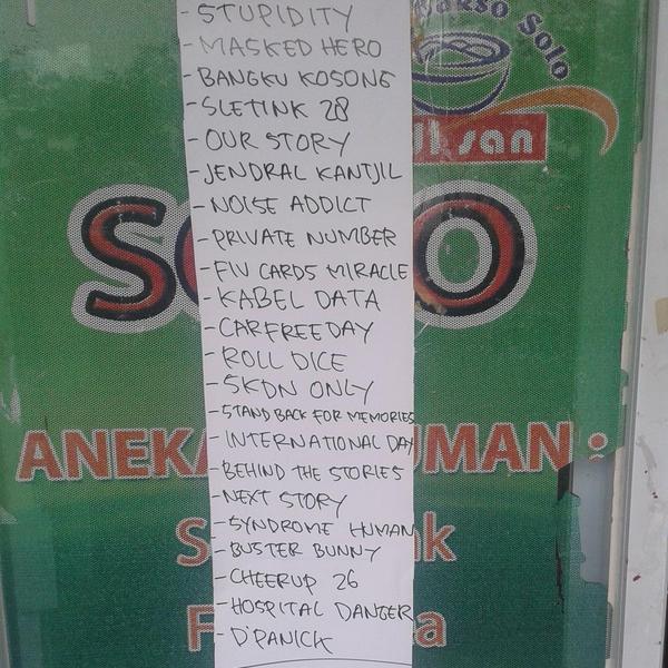 Hari ini di @Edisanmusic