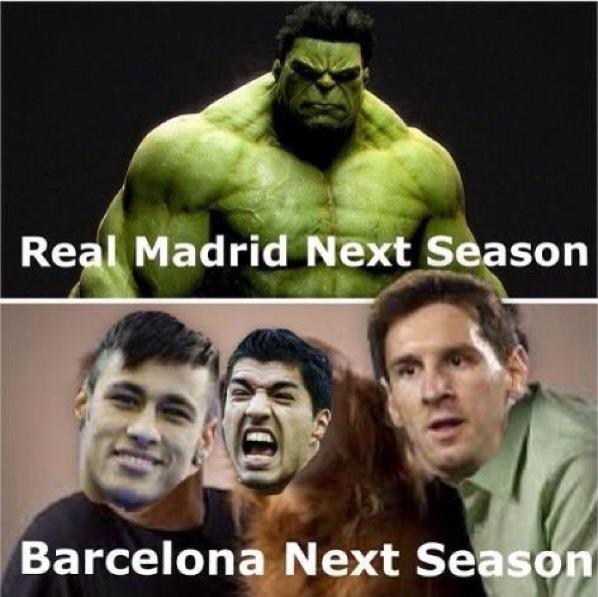NL_Rodriguez10's tweet photo. Real Madrid vs Barcelona😂 http://t.co/G9jAqQv1Qj