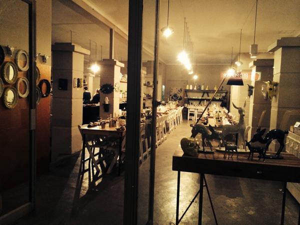 NotHamButMan's tweet image. Success for Slippery Spoon in Jhb. Two more nights to go. @MariusUys2 @AletvdWest @Olive_Pride #ceramicfactory