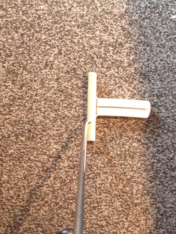 BodleCharlie's tweet photo. Cheers @Titleist for my new old putter!! Awesome!!! #gameon #onlyonedetour http://t.co/9fcFs2gjDL