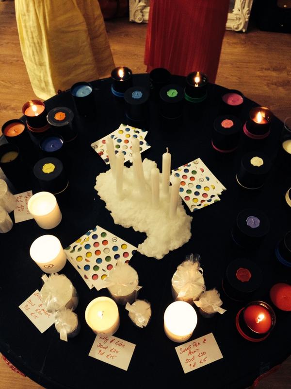 EnsemblierUK's tweet photo. Thank you for such a lovely smelling summer party @wickandtallow! http://t.co/NkekTe5INE