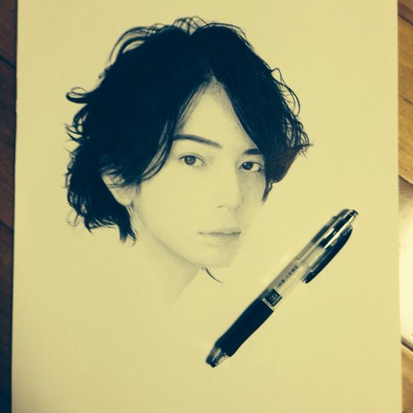 無名 En Twitter 大野くんのボールペン画が 祝 初100rtということで記念に過去絵の嵐の松本潤さんを ボールペンで一発描き 3年前のボールペン画 嵐 松本潤 イラスト同盟活動 Http T Co Trh7o6mvt1 Twitter