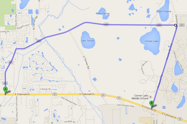 WFTVTraffic's tweet image. TRAFFIC ALERT #Bithlo: EB lanes on Colonial Dr still closed at #AvalonPark Blvd. Fatal crash happened at 2:45am. ALT: