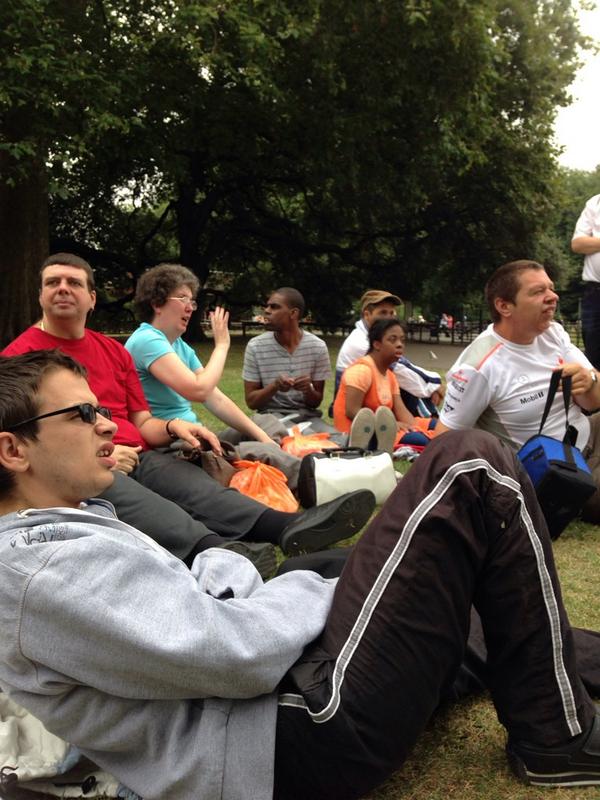 BridgeBalham's tweet image. A cool day in Battersea Park!!