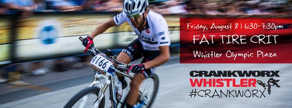 Crankworx's tweet photo. Check out our Day 1 schedule - it all starts today, kids. http://t.co/nnwLBGsE0P http://t.co/jAheSu93Yx