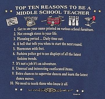 WeAreTeachers's tweet photo. Why middle school teachers are awesome!  #mschat #edchat http://t.co/5VwQQmEx0d