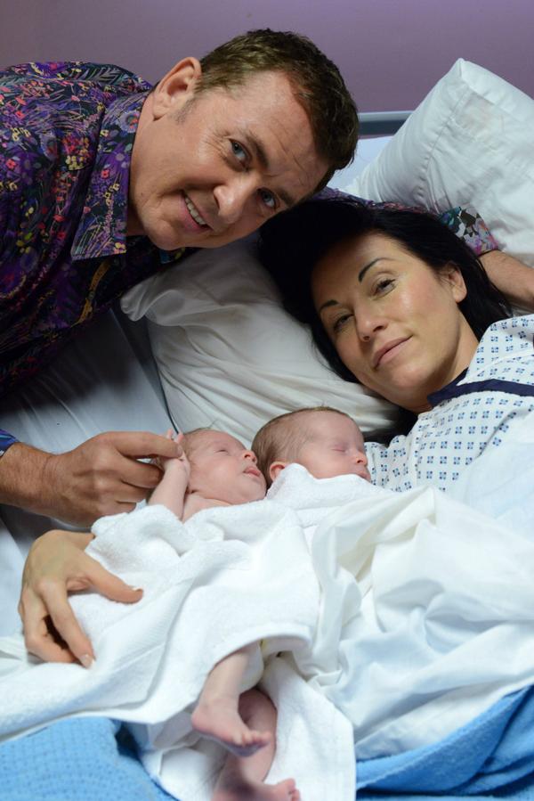 We are over the moon to announce the arrival of Kat and Alfie's twins!!#EastEnders tonight at 8pm... <a href="/realshanerichie/">Shane Richie</a>