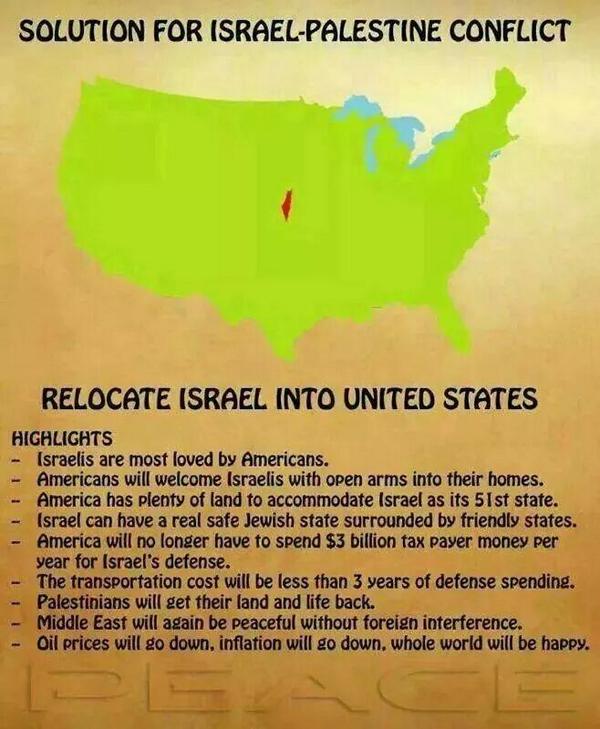 strangedudex's tweet photo. So Simple..
#Suggestion #USA #Israel #DeathForIsrael #PeaceForTheWorld #TakeThemIfuLoveThem #FreePalestine #SaveGaza http://t.co/z0BFsMxrhF
