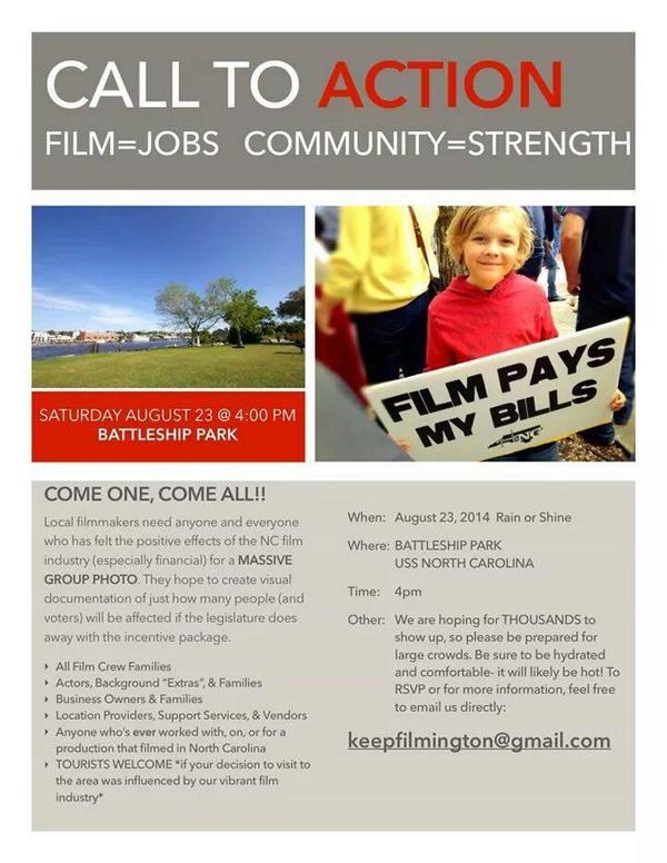 susanatsakisaki's tweet image. You'll want to know about this if you benefit from the #film industry being in #WilmingtonNC. #ilm #pender #brunsco