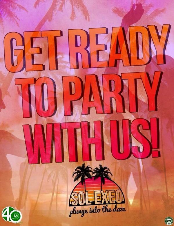 JEMA_SolExeo's tweet photo. ARE Y'ALL READY FOR #SATURDAZE?!
#SOLEXCITED for #SOLEXEO http://t.co/tmW4QMZM0O