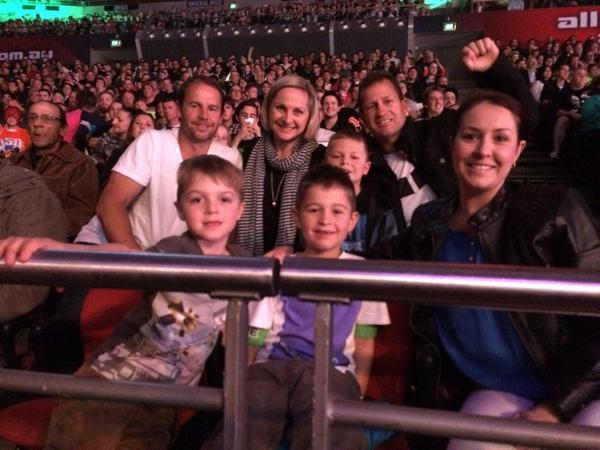 Fun night at the <a href="/WWE/">WWE</a> !! Go <a href="/WWERomanReigns/">Roman Reigns</a>