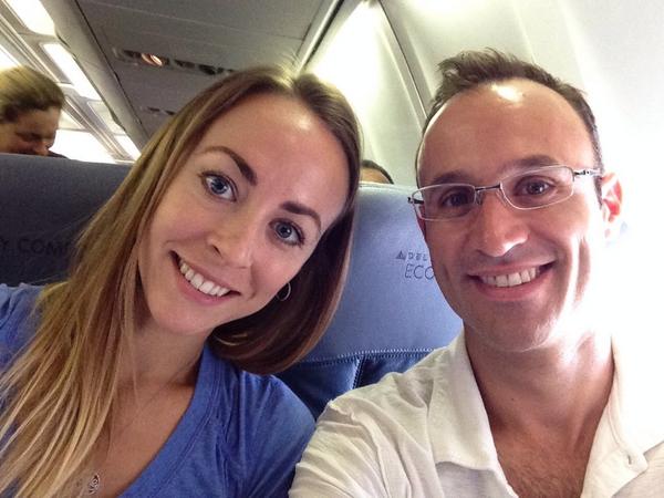 GuyCosmo's tweet photo. Em route to @roadamerica w/ someone all my racing buddies would much rather see- @Louisa_Gray. #muchbetterlooking http://t.co/tqlr0vB4Ua