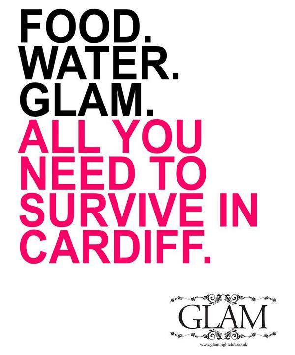 thatsourparty's tweet photo. All you need to survive.
#FreshersAtGLAM http://t.co/h92qUbhcXo