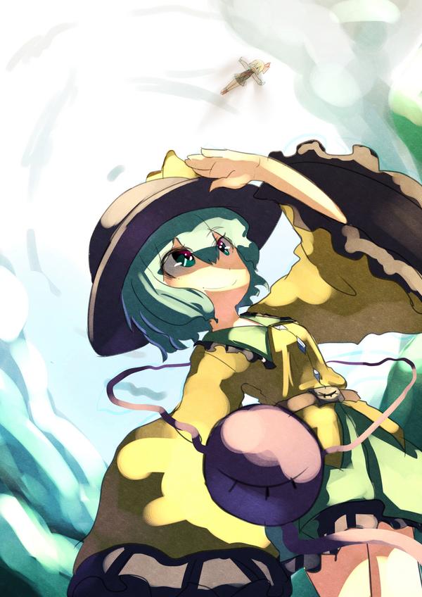 古明地こいし 「こいしちゃん#深夜の真剣お絵描き60分一本勝負  」|はしろのイラスト