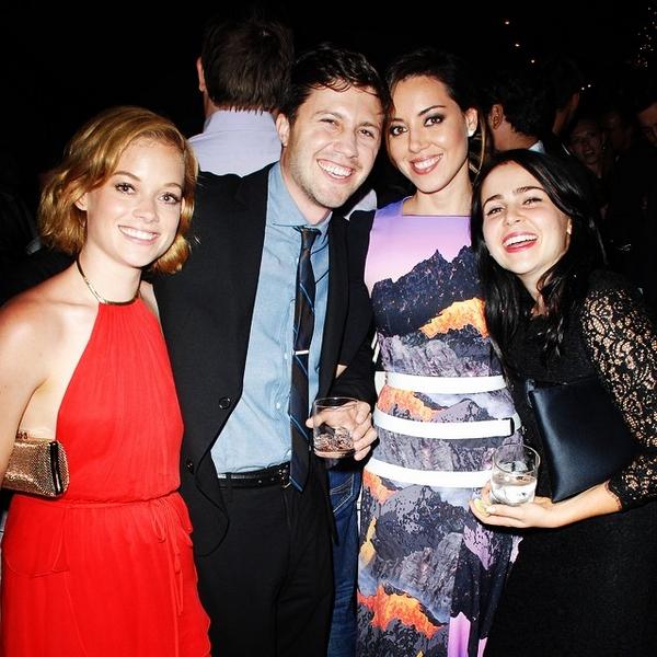 Jane Levy on Twitter: "Jane Levy, Jesse Zwick, AubreyPlaza and Mae Whitman AfterParty of About Alex premiere http://t.co/N5m9SlWKZ8" / Twitter