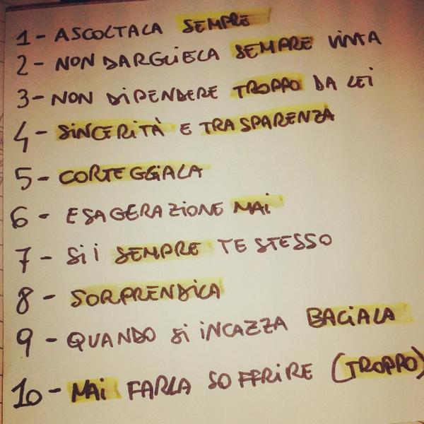 realpushherz's tweet photo. 10 REGOLE PER CONQUISTARE UNA DONNA! #rt #friendzone #womenrules #conquistala #amala instagrammami: @andrecgraz92 http://t.co/XLYfmK74nU