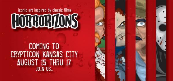 Horrorizons's tweet photo. @CrypticonKC @PromoteHorror @FANGORIA  One week away. Come out and see us at Crypticon KC. Gonna be amazing! http://t.co/qNHoXqZPMV