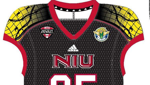 chicagotribune's tweet image. Northern Illinois Huskies will wear corn jerseys for season opener trib.in/1mt1Wtq