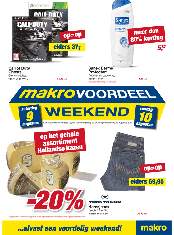 MakroNederland's tweet photo. Profiteer alleen dit #MakroVoordeelWeekend van scherpe aanbiedingen. #Makro http://t.co/jYXsxG8amj http://t.co/GdUB5fYhEj