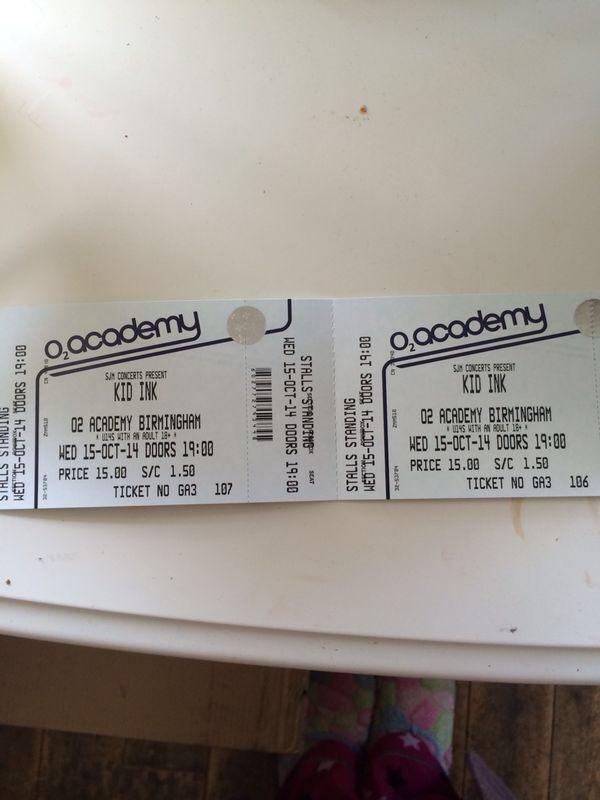 JadeAngeliqueH's tweet image. @Kid_Ink  see you soon boo! #birminghamO2 #birmingham #kidink #yes