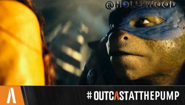 OutcastMedia's tweet photo. #NowPlaying: @Hollywood previews @TMNTMovie, in theaters today. #OutcastAtThePump #TMNT http://t.co/S8lHtsFAuP