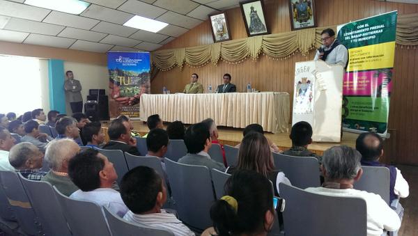 <a href="/SIGTierras/">Programa Sigtierras</a> comienza su labor en Celica #Loja.