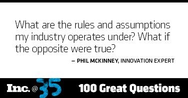 Inc's tweet image. 100 days, #100Qs: See today's question every smart leader needs to ask: bit.ly/1A05awV @philmckinney