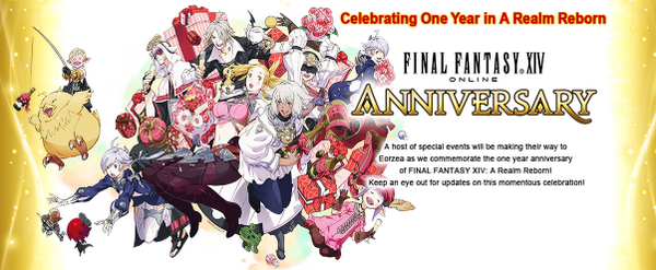 FFXIVhub's tweet photo. #FFXIV #FF14 One Year Anniversary site now live! http://t.co/1V8npSI1si ~ http://t.co/HSJbOdFpS1