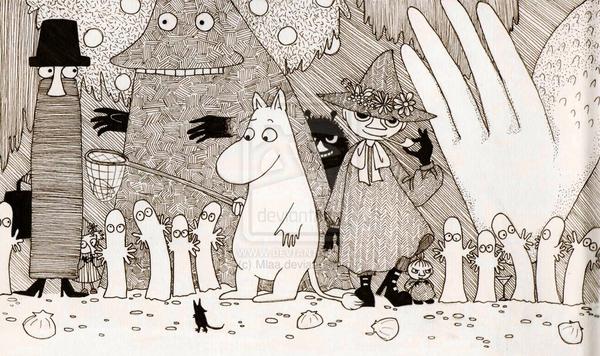 초등학교 때 억지로 갔던 집 앞 도서관에서 우연히 만난 무민시리즈. 미친듯이 재밌게 읽은 경험이 있다.