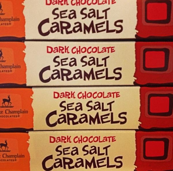 Need a chocolate fix? We have all types of Lake Champlain you could imagine including these Sea Salt Caramels!