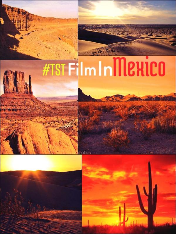 DamarisDHV's tweet photo. #TSTFilmInMexico <3 <3 <3 <3 <3 http://t.co/3MJdPe4oIQ