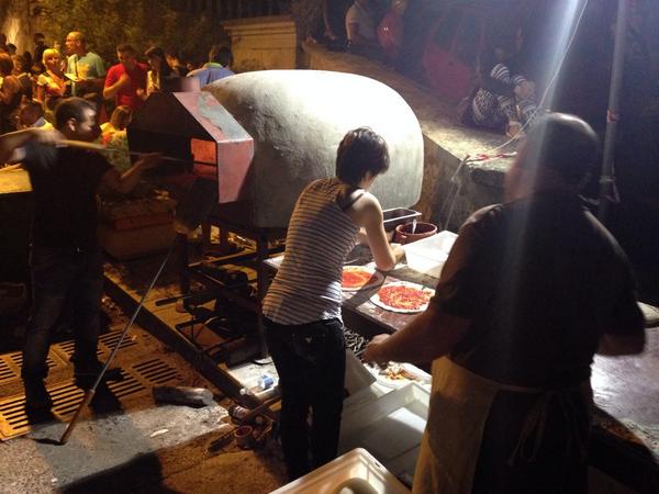 demofiliaco's tweet image. Pizza alla #nduja. Awww. #spilinga #cosedilavoro #cosepiuserie