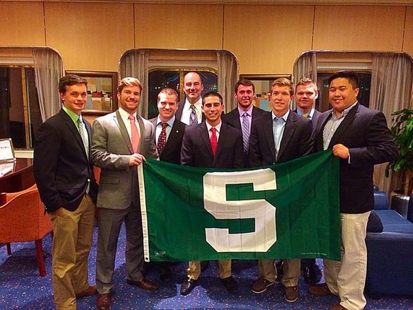 SAE_MSU's tweet photo. SAE MIGA taking over the #79LS this past week always putting in work #LetsRide #PA @sae1856 http://t.co/4uULcbVG1i
