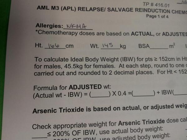 anotherUTblonde's tweet image. When your patients height and weight are almost the same it's a tell they aren't exactly a health nut.....