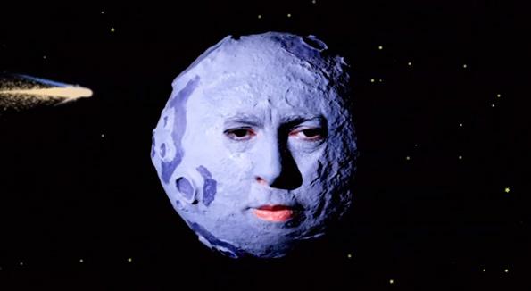 itsnicethat's tweet photo. Bill Callahan’s new music video features his face in a moon. Best thing ever? – http://t.co/WQDkau626a http://t.co/oOSTdLRyhT