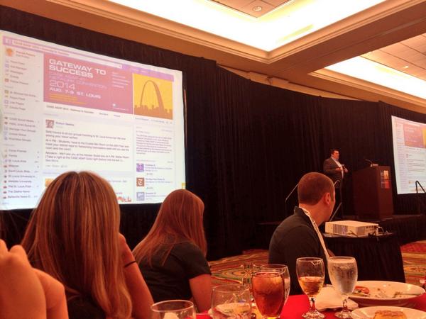 Intently listening to <a href="/patrickjpowers/">Patrick J. Powers</a> presenting on social media!  #CASEASAP14 <a href="/CASEASAP_D5/">CASE ASAP District 5</a> @CASEASAP