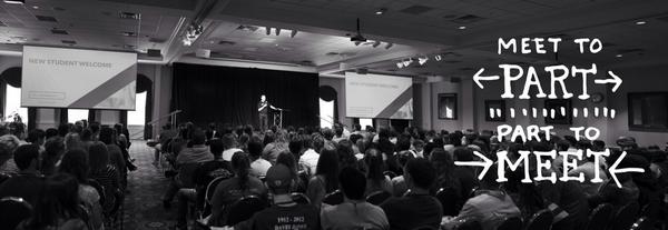BoyceCollege's tweet photo. Another shot from the new student welcome in Heritage Hall. #Boyce2018 #LifeatBoyce http://t.co/bVwm6Xnv3U