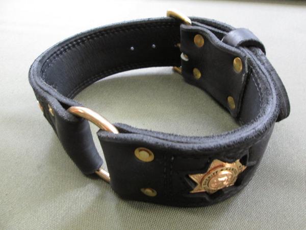 It's a BIG badge collar day here at the shop! These beauties are one of kind every time! (916) 652-8333
