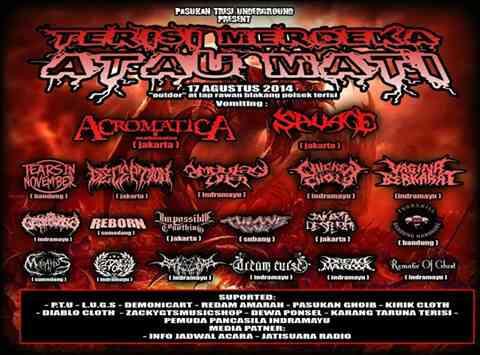 lucysamsss's tweet photo. @savageJKT 17 Agustus 2014 di terisi (indramayu) Merdeka! \m/ http://t.co/7XO694YW71